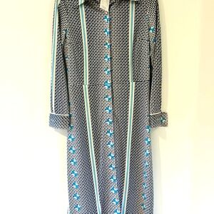 Stylish Black and Blue Women's Dress